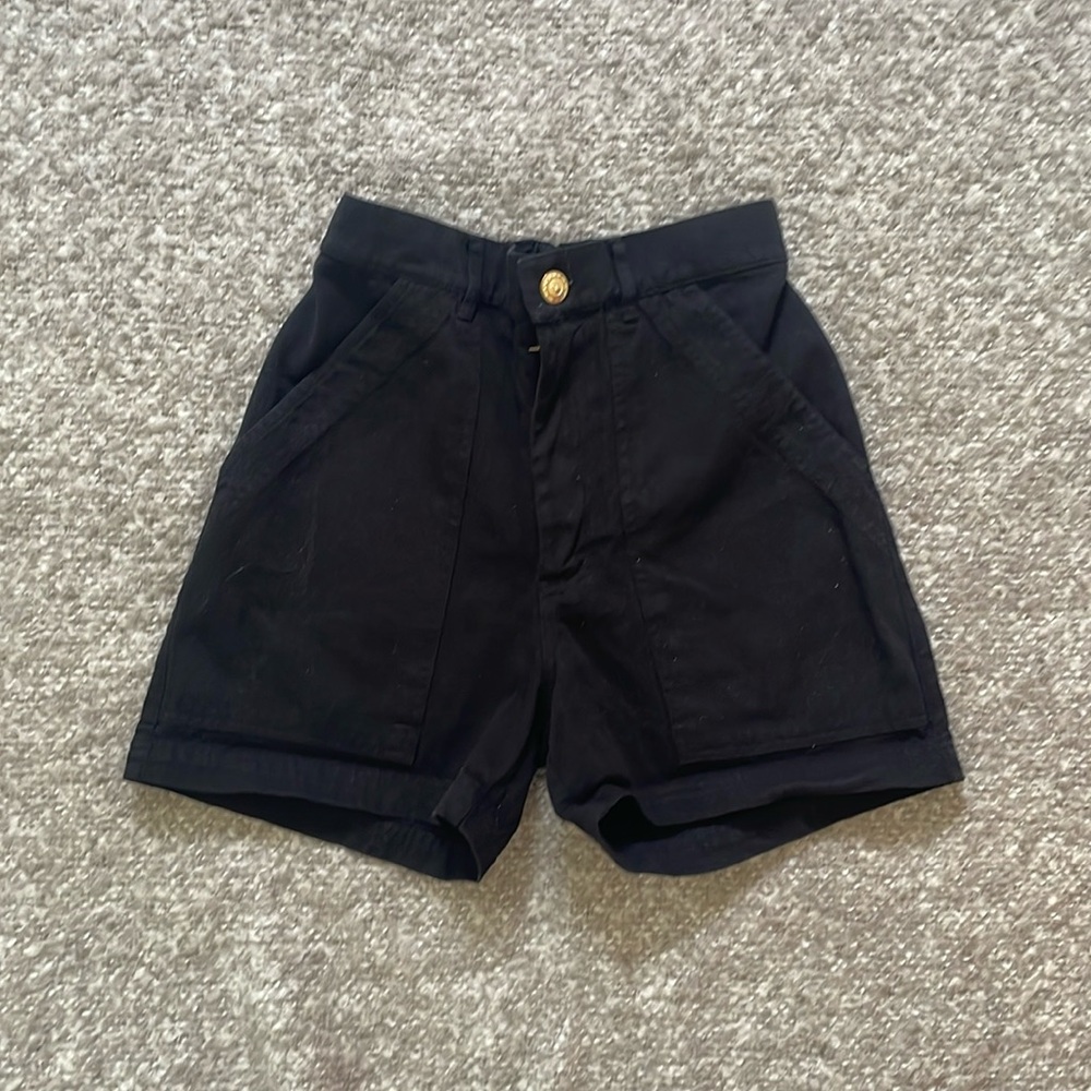 Big Bud Press work shorts in black